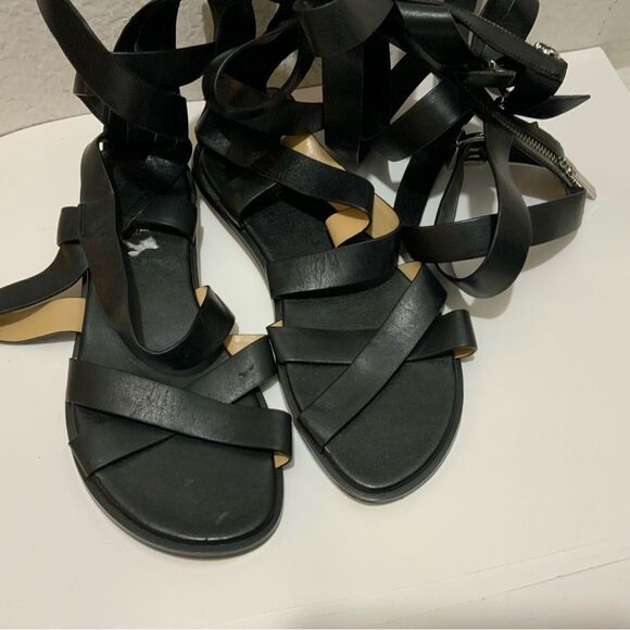 Michael Kors Darby Gladiator Sandals black 7.5 M - Picture 6 of 11